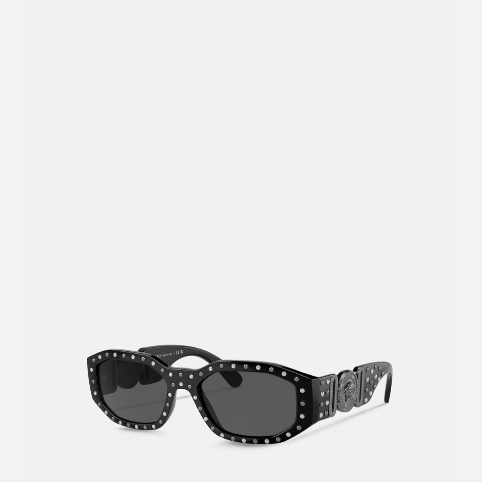 Studded Medusa Biggie Sunglasses