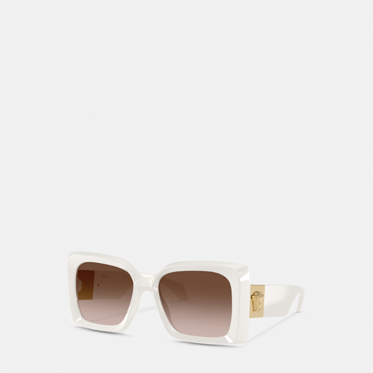 Medusa Plaque Maxi Sunglasses