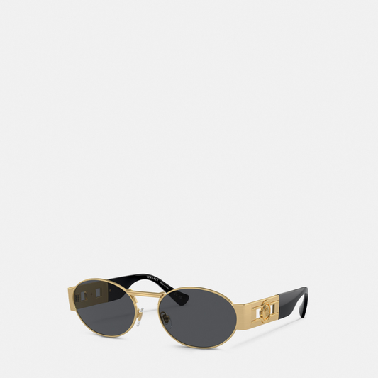 Medusa Deco Oval Sunglasses