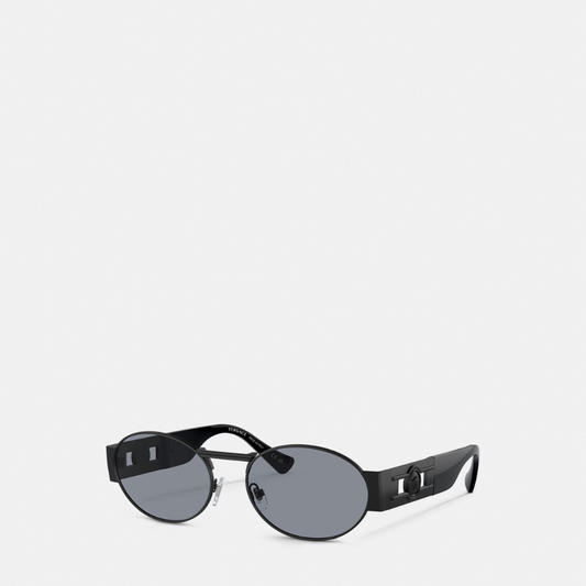Medusa Deco Oval Sunglasses