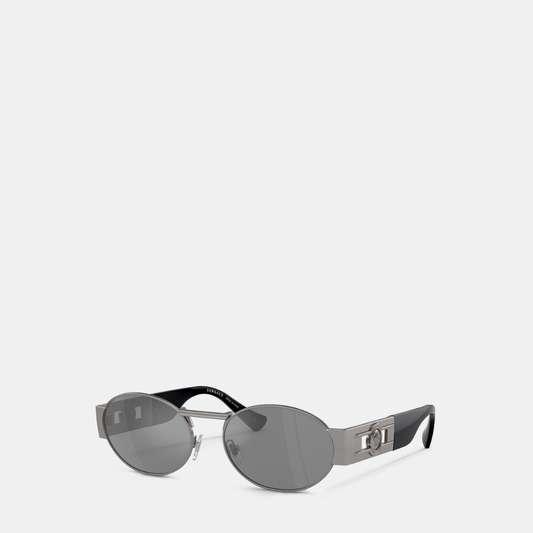 Medusa Deco Oval Sunglasses