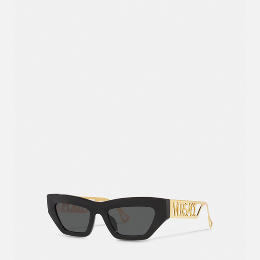 90s Vintage Logo Cat-Eye Sunglasses