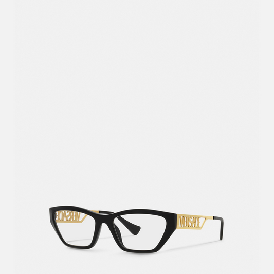 90s Vintage Logo Cat-Eye Glasses