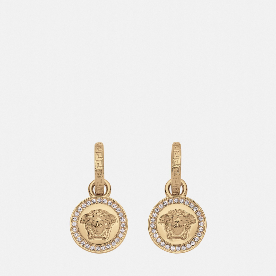 Crystal La Medusa Greca Earrings