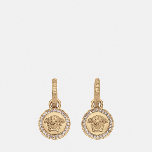 Crystal La Medusa Greca Earrings