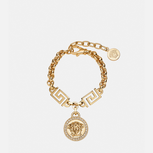 Crystal La Medusa Greca Bracelet