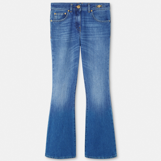 Medusa '95 Crop Flared Jeans