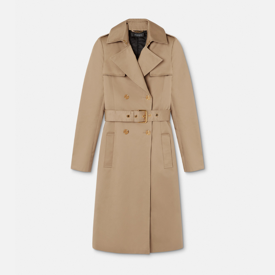 Gabardine Trench Coat
