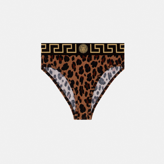 Leopard Greca Briefs