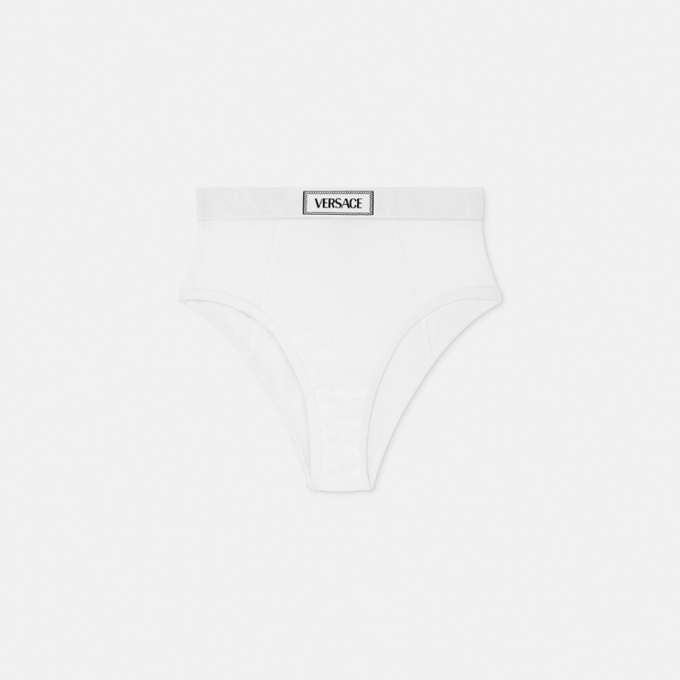 90s Vintage Logo Ribbed Briefs