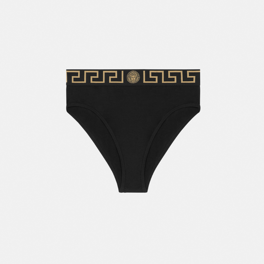Greca Border High Waist Briefs