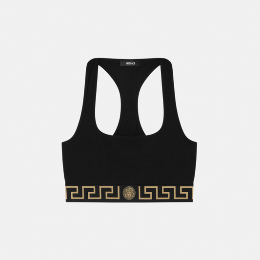 Greca Border Scoop Bralette