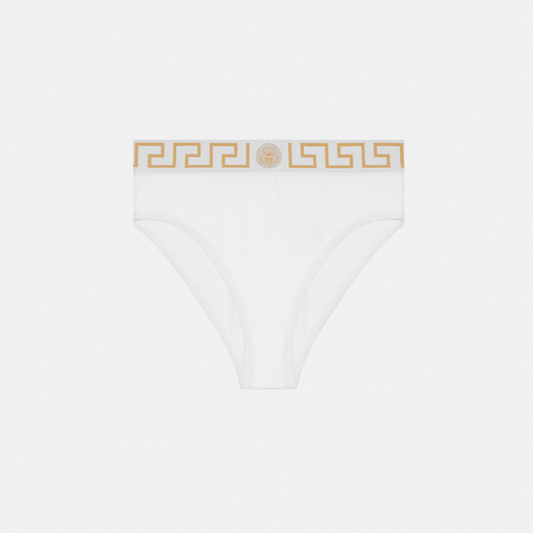 Greca Border High Waist Briefs