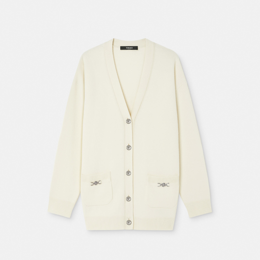 Cashmere-Blend Oversize Cardigan