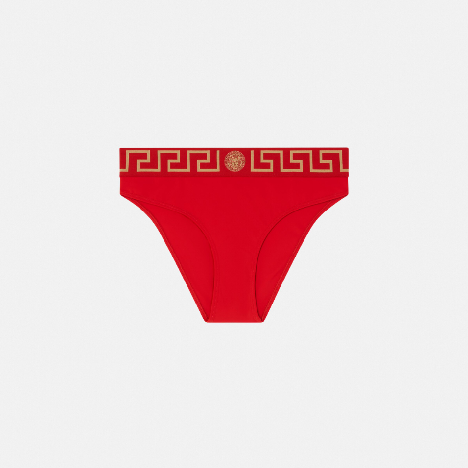 Greca Border Bikini Bottoms