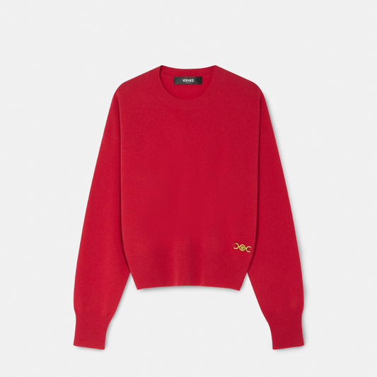 Cashmere-Blend Knit Boxy Jumper