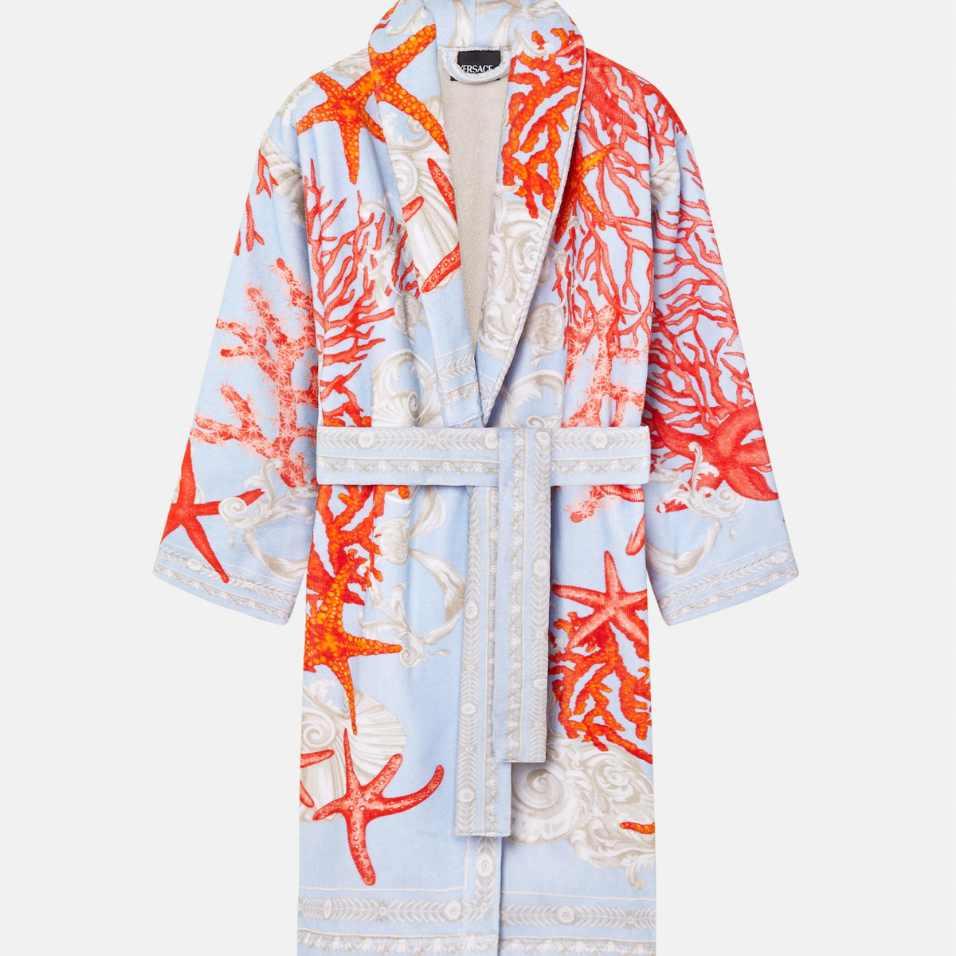 Barocco Sea Bathrobe