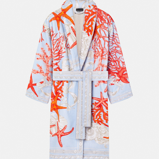 Barocco Sea Bathrobe