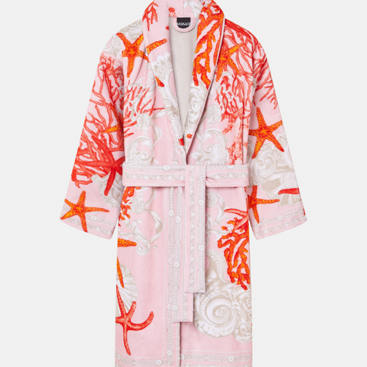 Barocco Sea Bathrobe