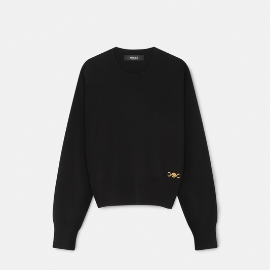 Cashmere-Blend Knit Boxy Jumper