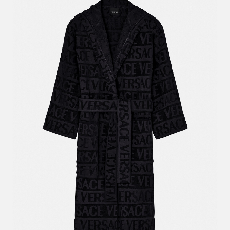 Versace Allover Bathrobe