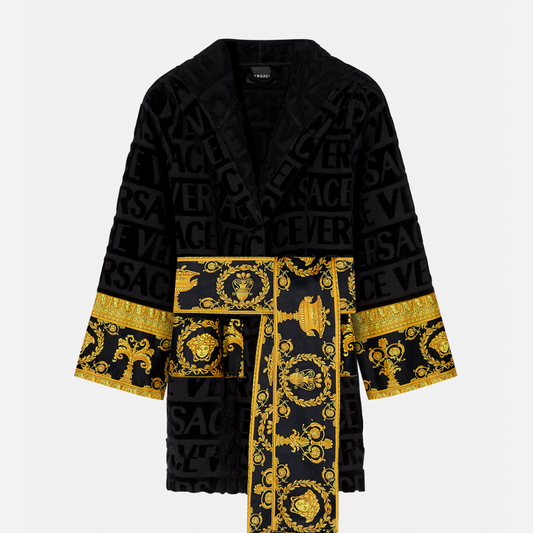 I ♡ Baroque Short Bathrobe