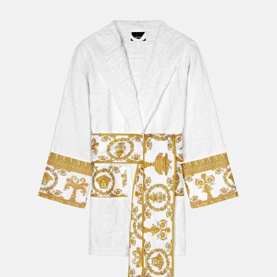 I ♡ Baroque Short Bathrobe