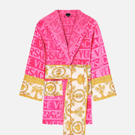 I ♡ Baroque Short Bathrobe