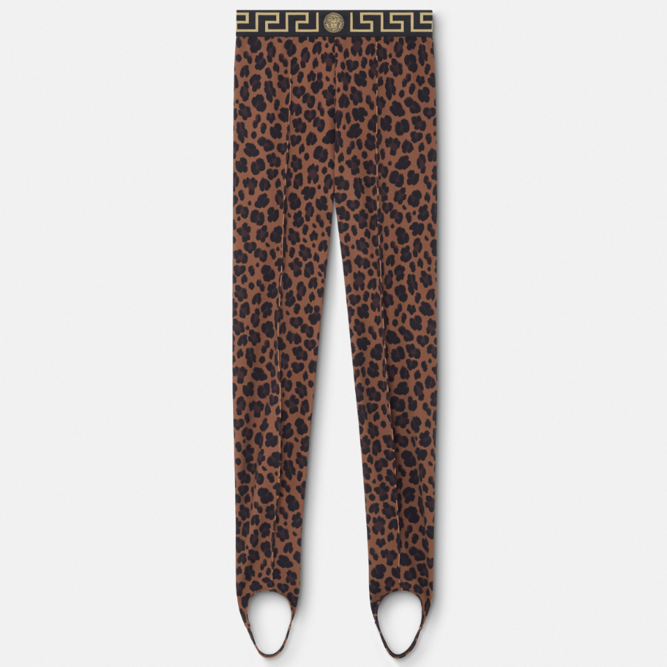 Leopard Gym Stirrup Leggings