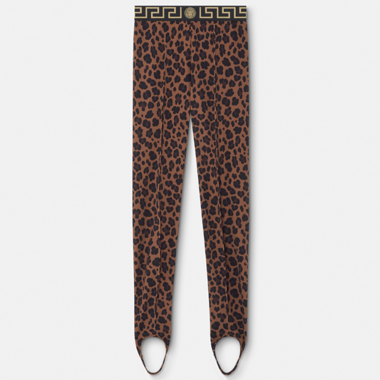 Leopard Gym Stirrup Leggings
