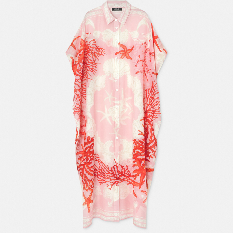 Barocco Sea Shirt Cover-Up Dress