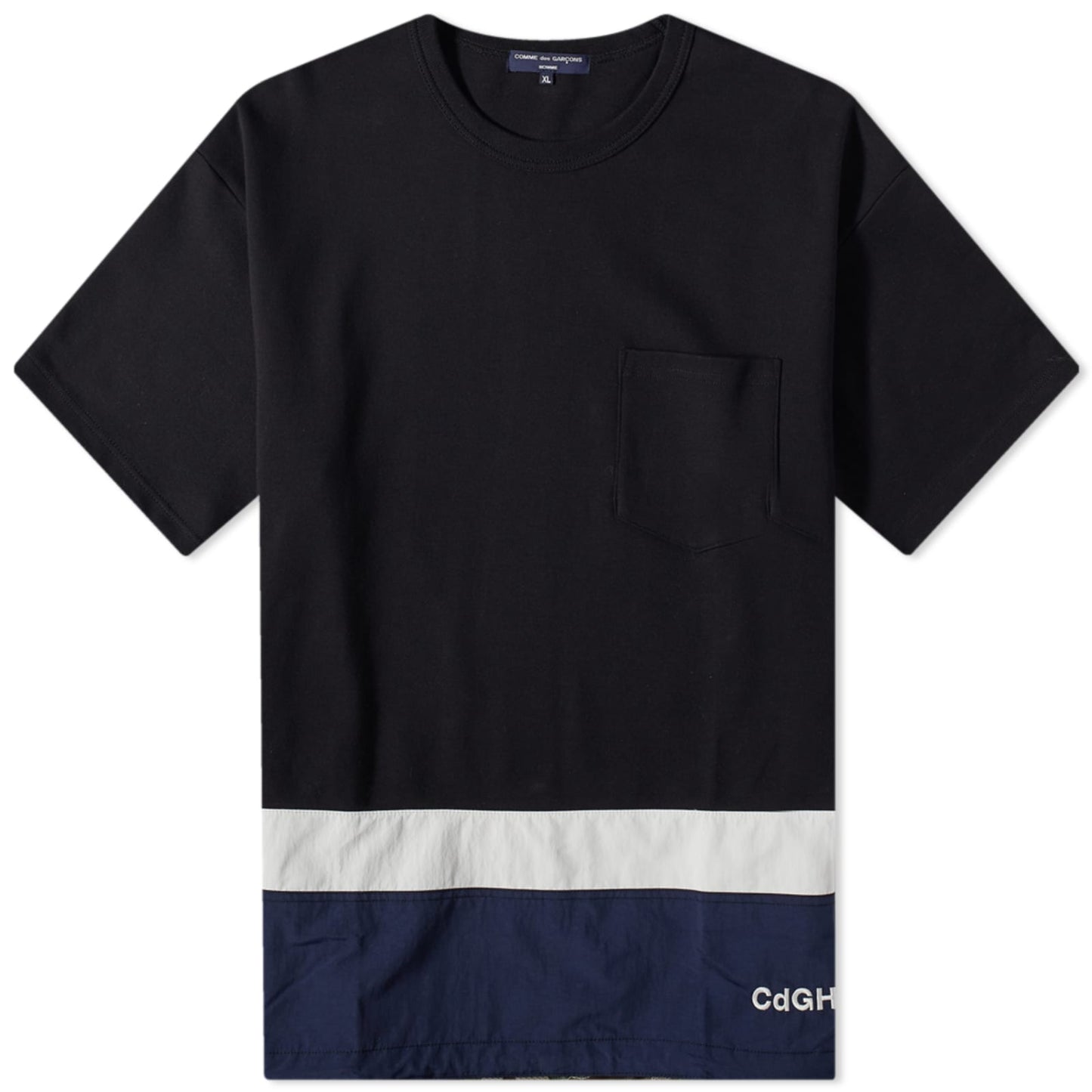Hem Panel Pocket T-Shirt