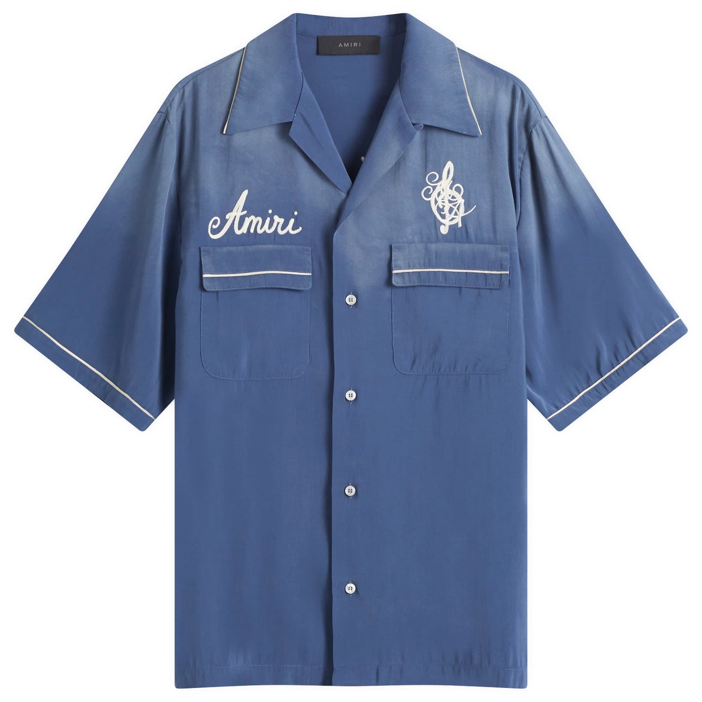 Saturday Night Camp Collar Bowling Shirt