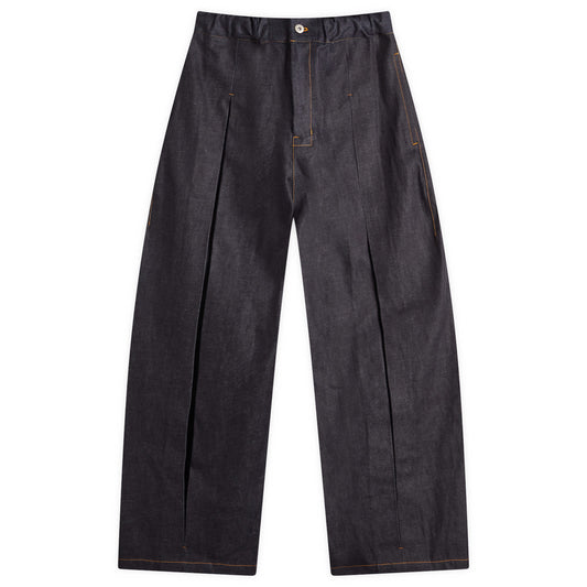 Sage Nation Raw Denim Welt Trousers