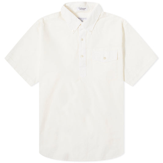 Popover Button Down Short Sleeve Shirt