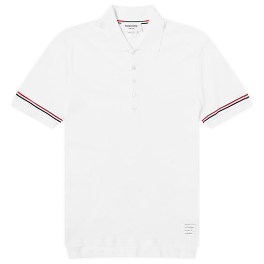 Lightweight Textured Cotton Polo