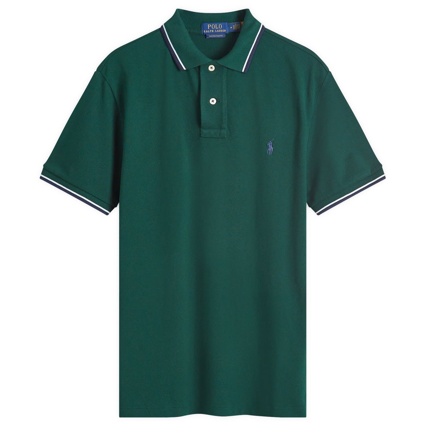 Tipped Custom Fit Polo Shirt