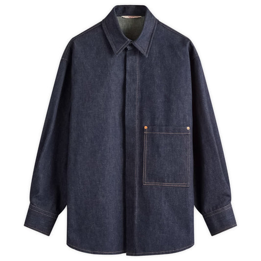 Raw Denim Overshirt