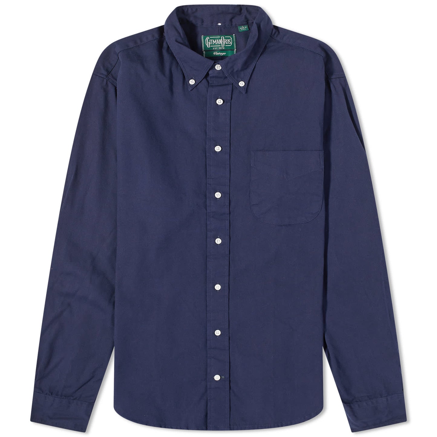 Button Down Overdyed Oxford Shirt