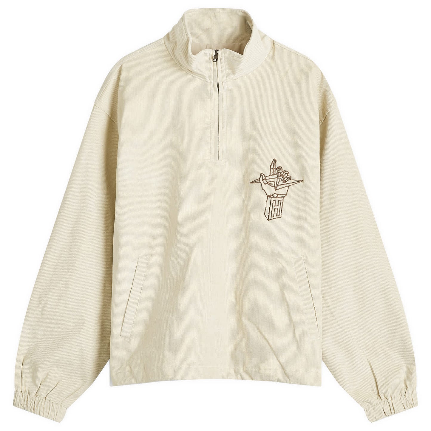 Corduroy Quarter Zip Anorak