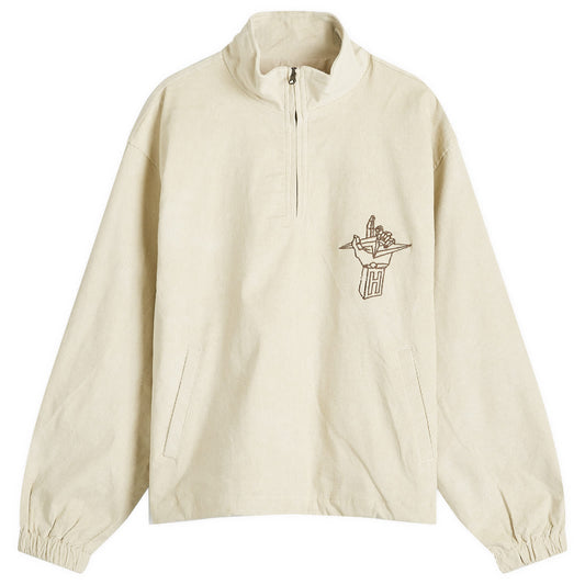 Corduroy Quarter Zip Anorak