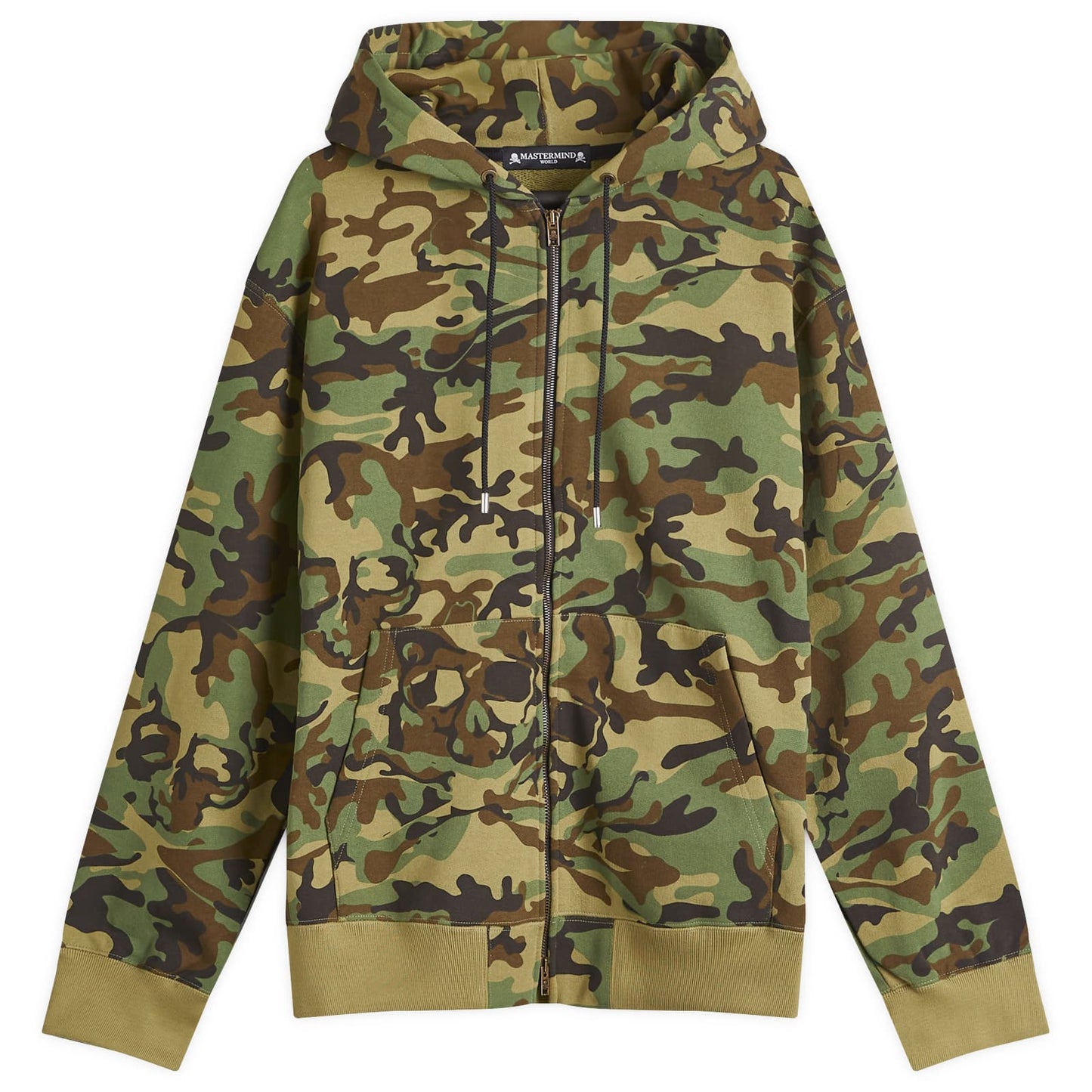Camo Full Zip Hoodie