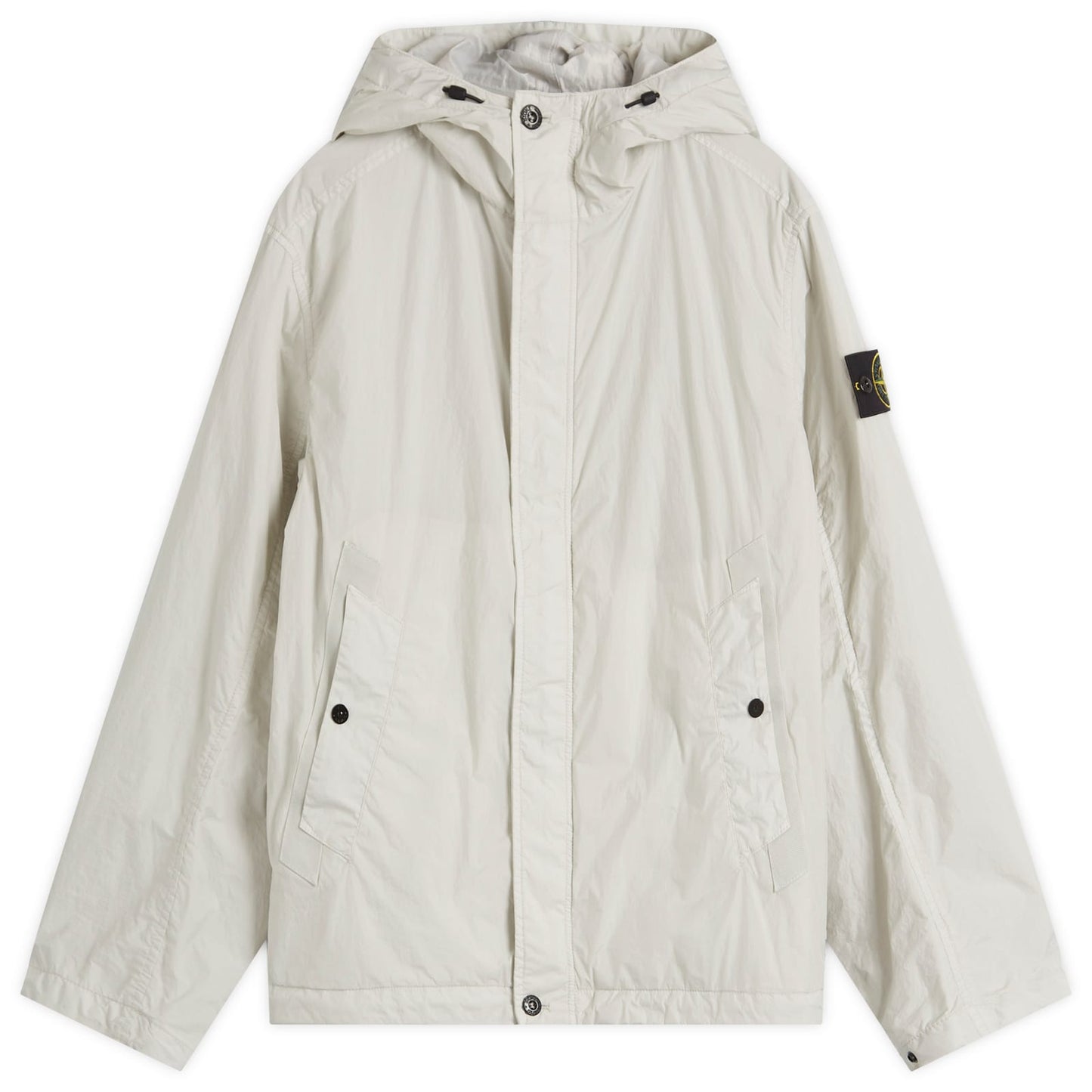 Crinkle Reps Hooded Jacket