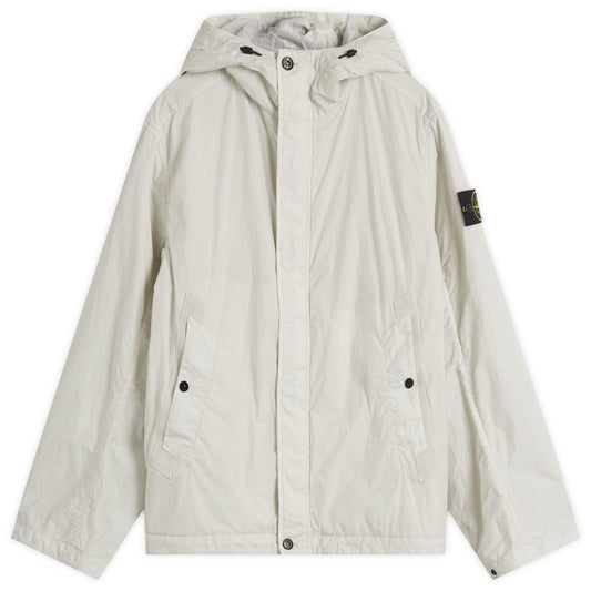 Crinkle Reps Hooded Jacket