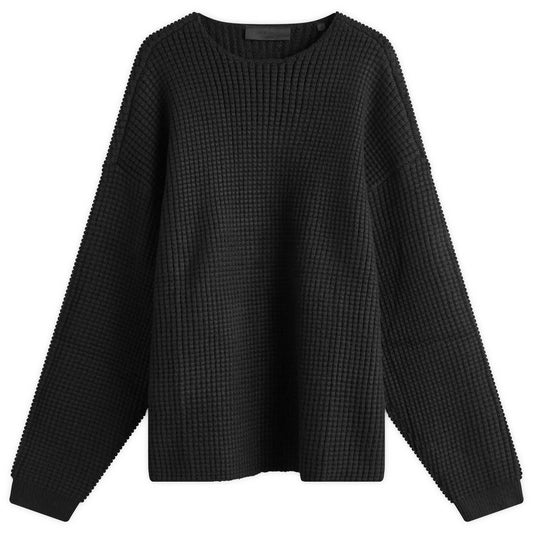 Fear of God ESSENTIALS Heavy Waffle Crew Neck Sweatshirt