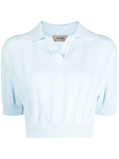 Knitted Cropped Top