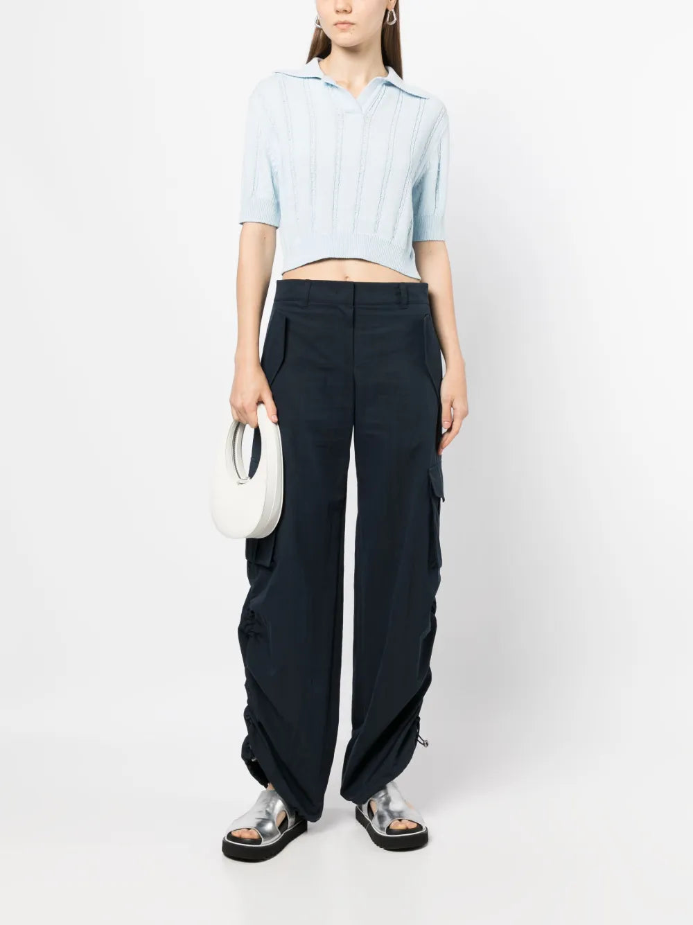 Knitted Cropped Top