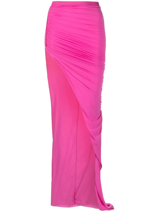 Asymmetric Maxi Skirt