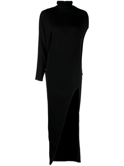 Asymmetric Cut-Out Dress