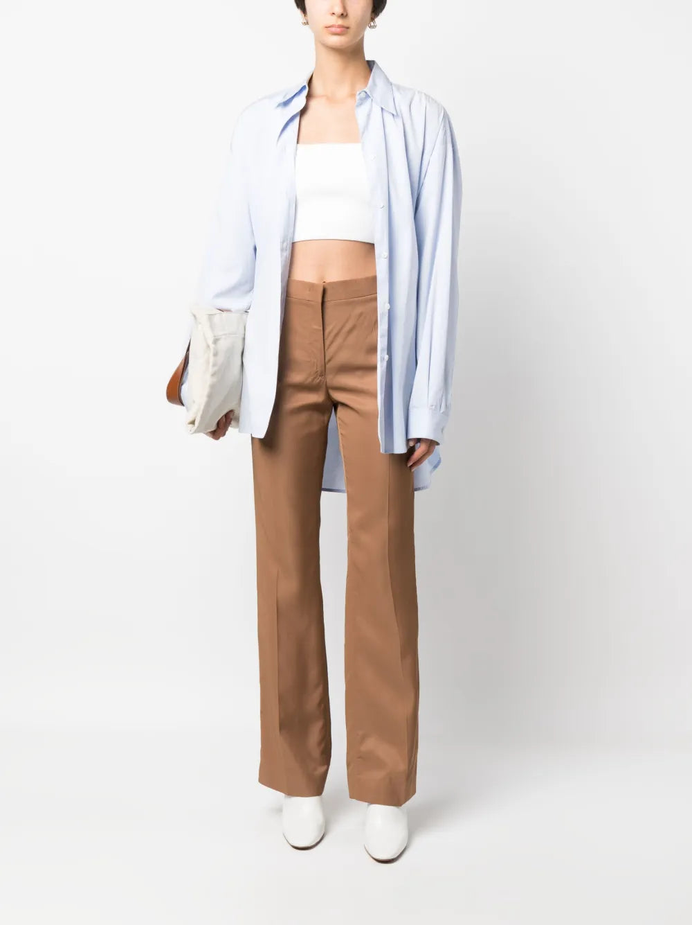 Flared Tailored Trousers